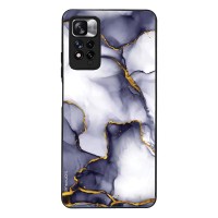 Θήκη Sonique Marble Series για Xiaomi Redmi Note 11 Pro 4G/5G / Redmi Note 12 Pro 4G Μωβ Γκρι