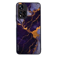 Θήκη Sonique Marble Series για Xiaomi Redmi Note 11 Pro Plus 5G Μωβ