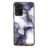 Θήκη Sonique Marble Series για Xiaomi Redmi Note 11 Pro Plus 5G Μωβ Γκρι