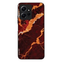 Θήκη Sonique Marble Series για Xiaomi Redmi Note 12 4G Κόκκινο