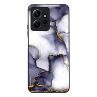 Θήκη Sonique Marble Series για Xiaomi Redmi Note 12 4G Μωβ Γκρι