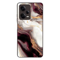 Θήκη Sonique Marble Series για Xiaomi Redmi Note 12 Pro 5G Μπορντώ