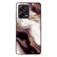 Θήκη Sonique Marble Series για Xiaomi Redmi Note 12 Pro Plus Μπορντώ