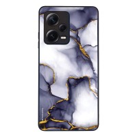 Θήκη Sonique Marble Series για Xiaomi Redmi Note 12 Pro Plus Μωβ Γκρι