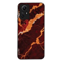 Θήκη Sonique Marble Series για Xiaomi Redmi Note 12s Κόκκινο