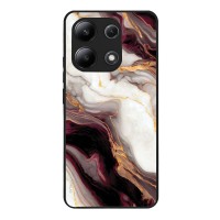 Θήκη Sonique Marble Series για Xiaomi Redmi Note 13 4G Μπορντώ