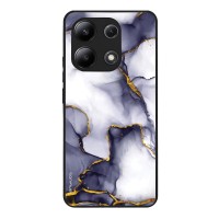 Θήκη Sonique Marble Series για Xiaomi Redmi Note 13 4G Μωβ Γκρι