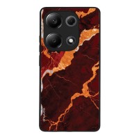 Θήκη Sonique Marble Series για Xiaomi Redmi Note 13 Pro 4G / Poco M6 Pro 4G / Redmi Note 14S Κόκκινο