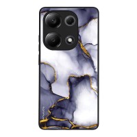 Θήκη Sonique Marble Series για Xiaomi Redmi Note 13 Pro 4G / Poco M6 Pro 4G / Redmi Note 14S Μωβ Γκρι