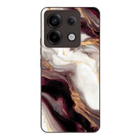 Θήκη Sonique Marble Series για Xiaomi Redmi Note 13 Pro 5G / Poco X6 5G Μπορντώ
