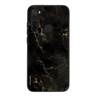 Θήκη Sonique Marble Series για Xiaomi Redmi Note 8 / Redmi Note 8 2021 Μαύρο 01