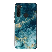 Θήκη Sonique Marble Series για Xiaomi Redmi Note 8 / Redmi Note 8 2021 Μπλε