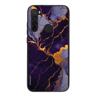 Θήκη Sonique Marble Series για Xiaomi Redmi Note 8 / Redmi Note 8 2021 Μωβ