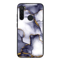 Θήκη Sonique Marble Series για Xiaomi Redmi Note 8 / Redmi Note 8 2021 Μωβ Γκρι