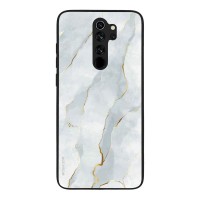 Θήκη Sonique Marble Series για Xiaomi Redmi Note 8 Pro Λευκό 01