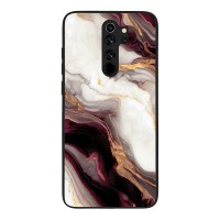 Θήκη Sonique Marble Series για Xiaomi Redmi Note 8 Pro Μπορντώ