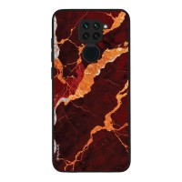 Θήκη Sonique Marble Series για Xiaomi Redmi Note 9 Κόκκινο