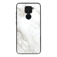 Θήκη Sonique Marble Series για Xiaomi Redmi Note 9 Λευκό