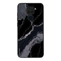 Θήκη Sonique Marble Series για Xiaomi Redmi Note 9 Μαύρο 02