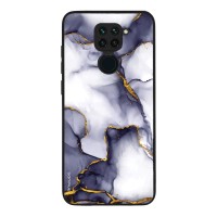 Θήκη Sonique Marble Series για Xiaomi Redmi Note 9 Μωβ Γκρι