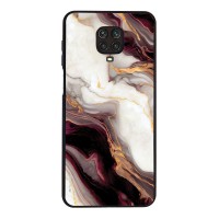 Θήκη Sonique Marble Series για Xiaomi Redmi Note 9S/9 Pro Μπορντώ