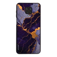 Θήκη Sonique Marble Series για Xiaomi Redmi Note 9S/9 Pro Μωβ
