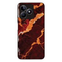 Θήκη Sonique Marble Series για Realme C51 / Realme C53 / Realme Note 50 4G Κόκκινο