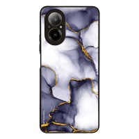 Θήκη Sonique Marble Series για Realme C67 4G Μωβ Γκρι