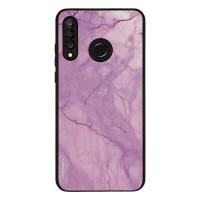 Θήκη Sonique Marble Series για Huawei P30 Lite Βιολετί