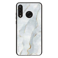 Θήκη Sonique Marble Series για Huawei P30 Lite Λευκό 01