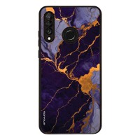 Θήκη Sonique Marble Series για Huawei P30 Lite Μωβ