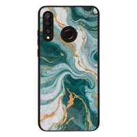 Θήκη Sonique Marble Series για Huawei P30 Lite Πράσινο 01
