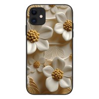 Θήκη Sonique 3D Flower Series για Apple iPhone 11 Λευκό