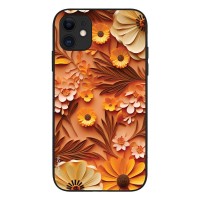 Θήκη Sonique 3D Flower Series για Apple iPhone 11 Πορτοκαλί