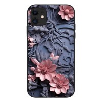 Θήκη Sonique 3D Flower Series για Apple iPhone 11 Ροζ 02