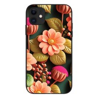 Θήκη Sonique 3D Flower Series για Apple iPhone 11 Σομόν