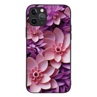 Θήκη Sonique 3D Flower Series για Apple iPhone 11 Pro Ροζ