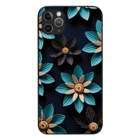 Θήκη Sonique 3D Flower Series για Apple iPhone 11 Pro Max Γαλάζιο