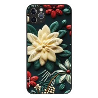 Θήκη Sonique 3D Flower Series για Apple iPhone 11 Pro Max Πράσινο