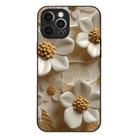 Θήκη Sonique 3D Flower Series για Apple iPhone 12 Pro Max Λευκό