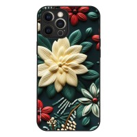 Θήκη Sonique 3D Flower Series για Apple iPhone 12 Pro Max Πράσινο