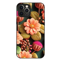 Θήκη Sonique 3D Flower Series για Apple iPhone 12 Pro Max Σομόν