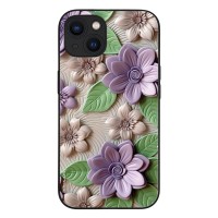 Θήκη Sonique 3D Flower Series για Apple iPhone 13 Βιολετί