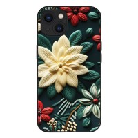 Θήκη Sonique 3D Flower Series για Apple iPhone 13 Πράσινο