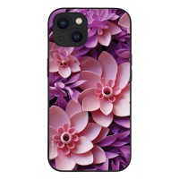 Θήκη Sonique 3D Flower Series για Apple iPhone 13 Ροζ