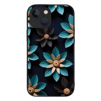 Θήκη Sonique 3D Flower Series για Apple iPhone 13 Mini Γαλάζιο