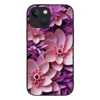 Θήκη Sonique 3D Flower Series για Apple iPhone 13 Mini Ροζ