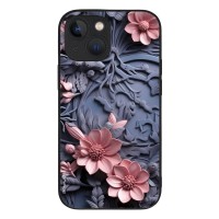 Θήκη Sonique 3D Flower Series για Apple iPhone 13 Mini Ροζ 02