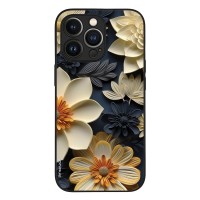 Θήκη Sonique 3D Flower Series για Apple iPhone 13 Pro Εκρού