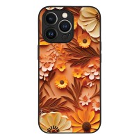Θήκη Sonique 3D Flower Series για Apple iPhone 13 Pro Πορτοκαλί